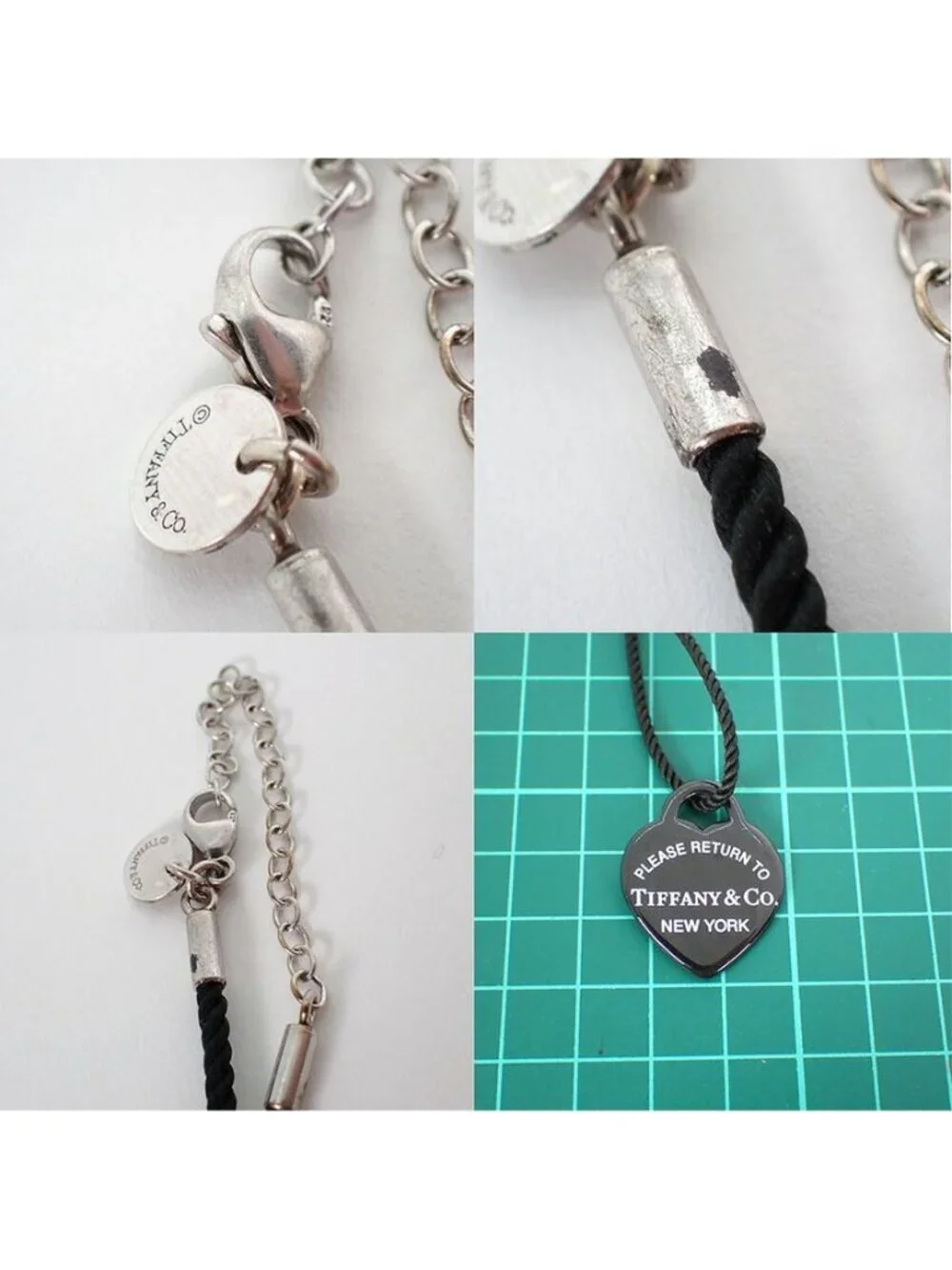 Tiffany & Co 925 Plastic Return to Pendant